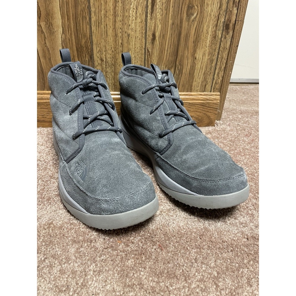 The North Face Mens NSE Chukka Suede Insulated Boots Size 11 Gray